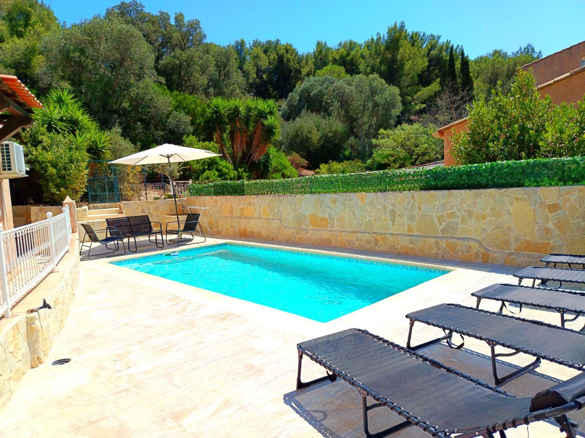 Villa Naïs 126m2-Zen-Salle Cinéma-Piscine La Valette-du-Var Esterno foto
